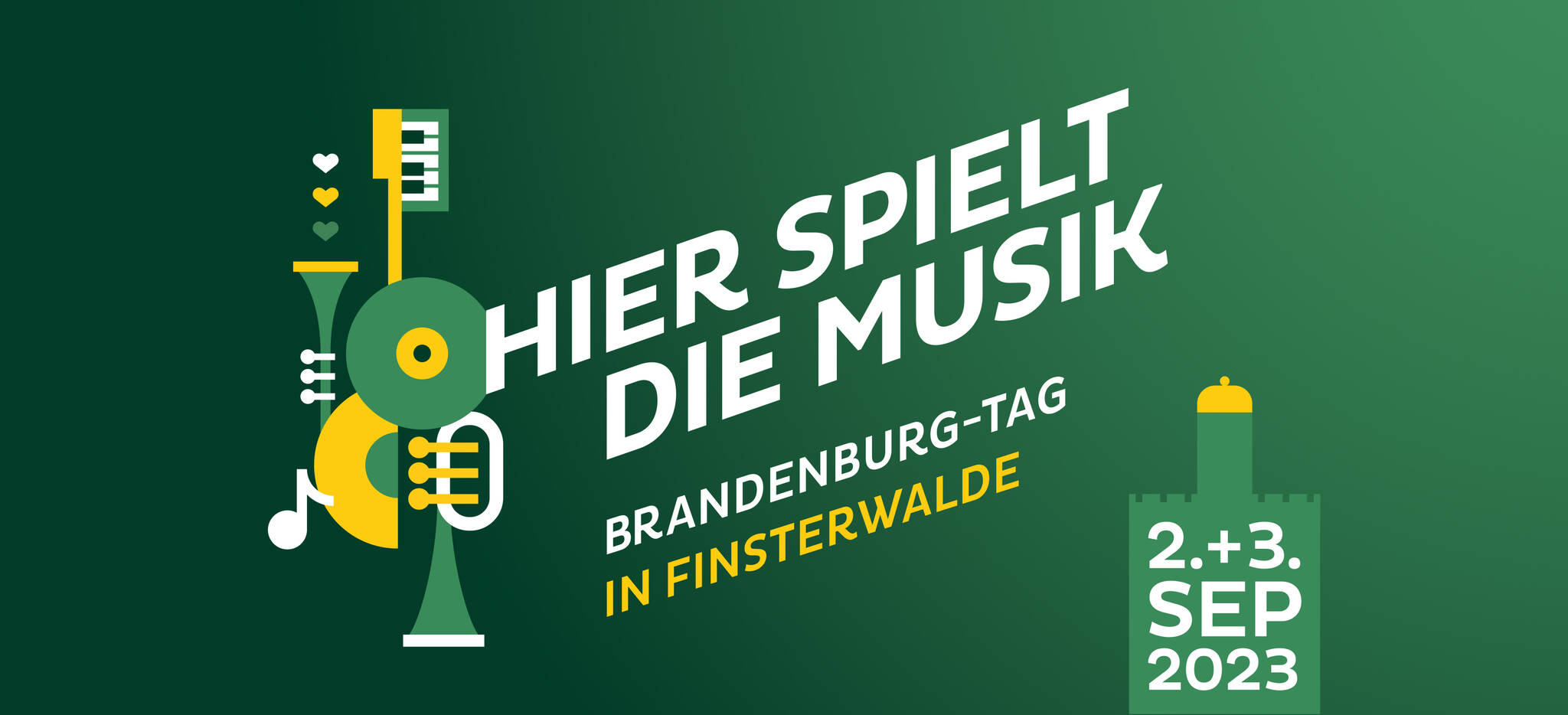 Mit der Sängerstadt Finsterwalde wird die Lausitz zum BRANDENBURG-TAG Hotspot für zehntausende Gäste.